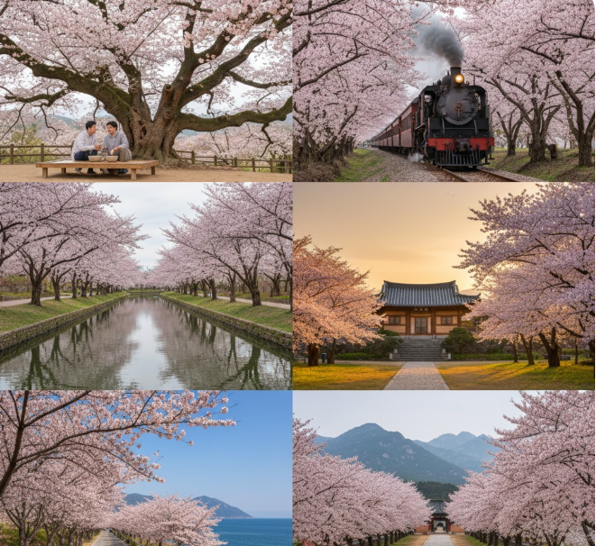 전라도 벚꽃