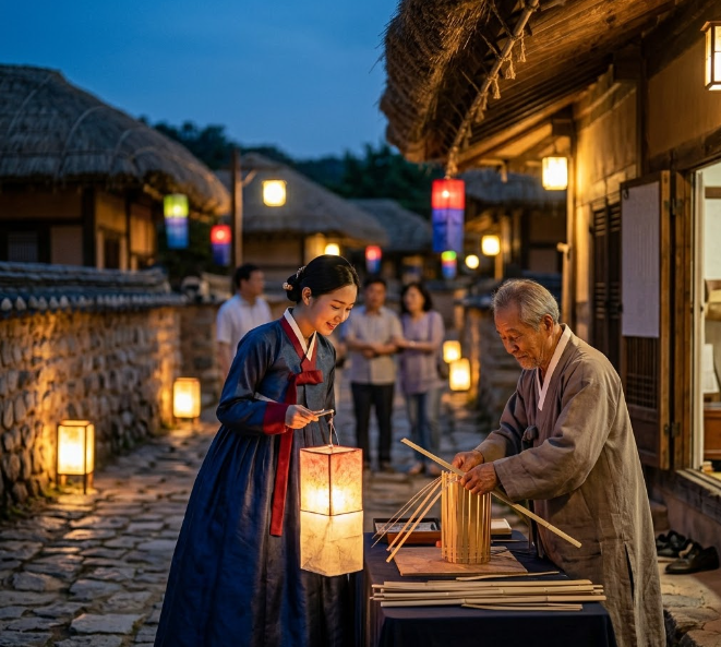 아산 외암마을 야행