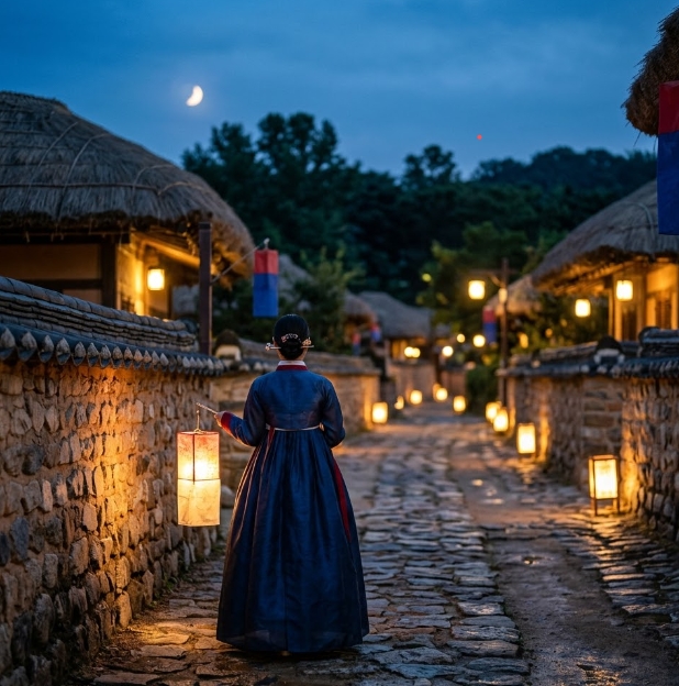 충남 아산 외암마을 야행