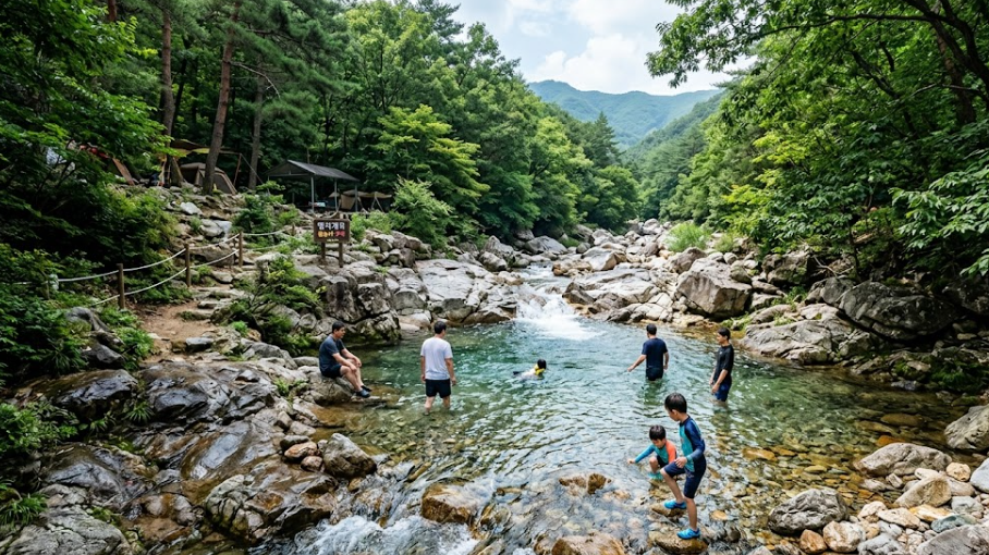 가평 명지계곡