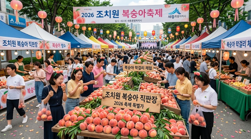 조치원 복숭아 축제