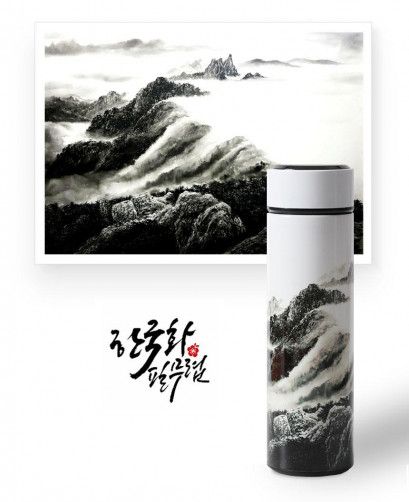 스마트터치 LED 아트텀블러 ver.3 350ml(10종 중 택1)