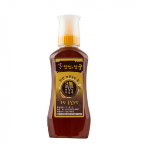 딱 한 번만 뜬 자연숙성 천연생꿀 야생화꿀/밤꿀(500g, 1kg, 2.4kg)