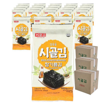 경천식품 도시락용 참기름김 192g(4g*48봉)