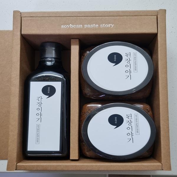 영덕 된장ㆍ간장 세트 1.5kg(된장 500g*2개+간장 500g*1개)