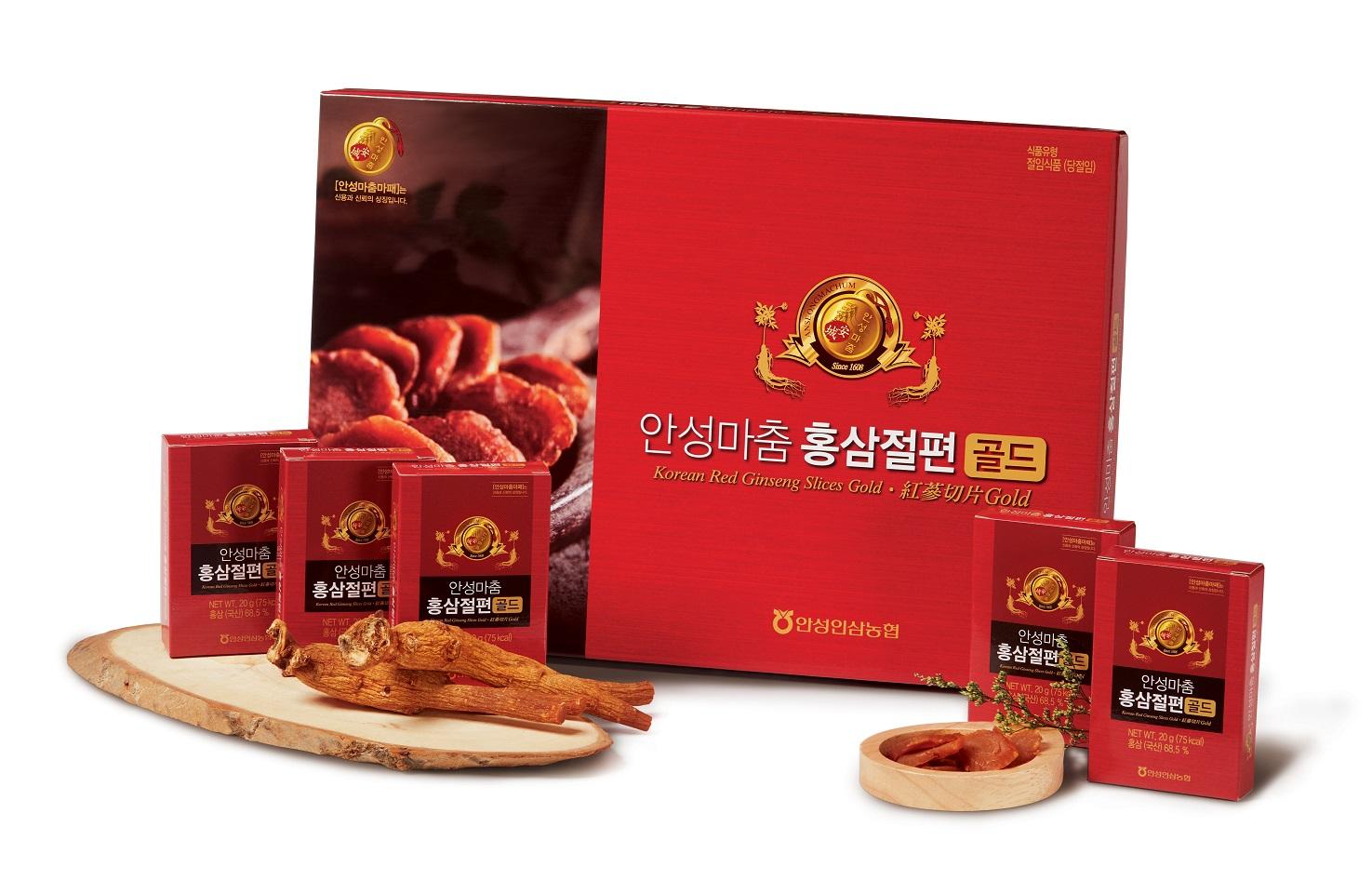 안성마춤 홍삼절편골드 20g*10개