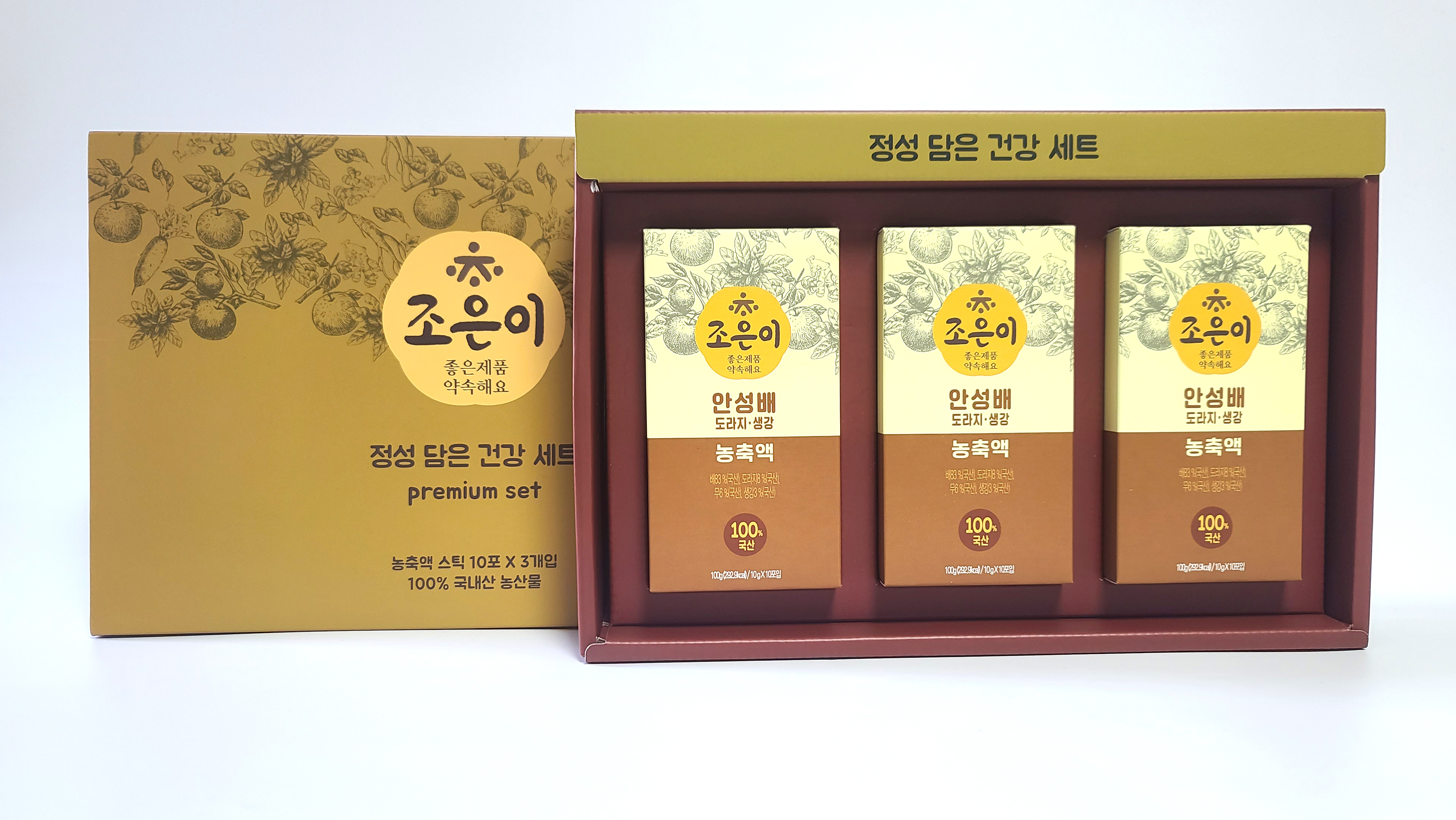 배도라지·생강 농축액 스틱 300g(10g*30포)