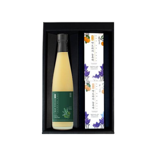 청숨 프리미엄 농축액 선물세트(청귤 500ml+발효약도라지농축액 10g*20포)