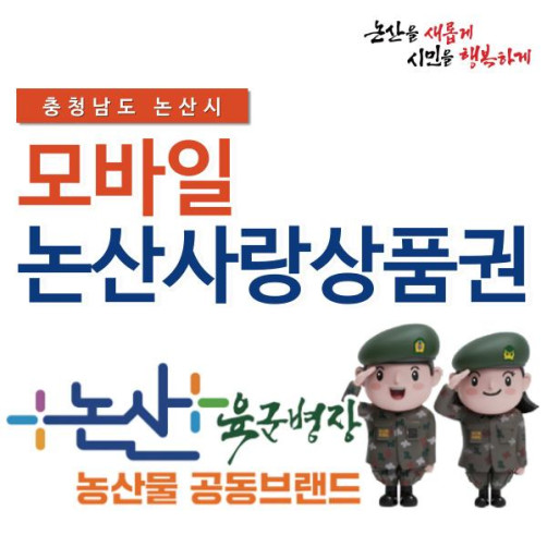  논산사랑상품권 모바일 3만원