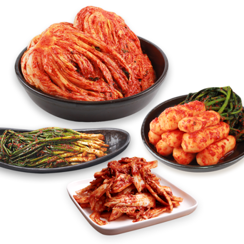 광주 말바우시장 전라도 김치(포기김치 2.5kg+겉절이 2kg+총각김치 1kg)