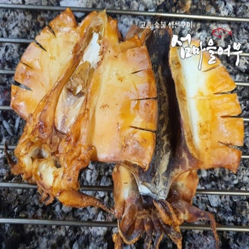 숯불 갑오징어 구이 1마리(500g 내외)