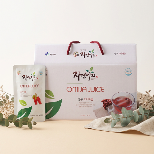 강원도 양구 GAP 오미자즙 5.5L(100ml*55개)