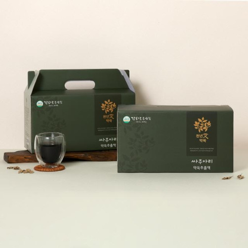 강화약쑥 싸주아리 추출액 2.4L(80ml*30봉)