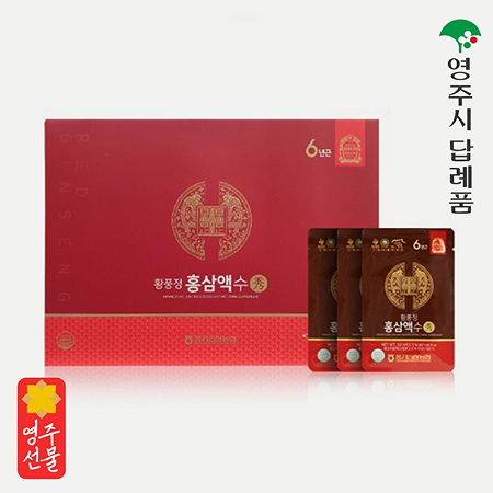 6년근 홍삼액 수(秀) 1L(50ml*20포)