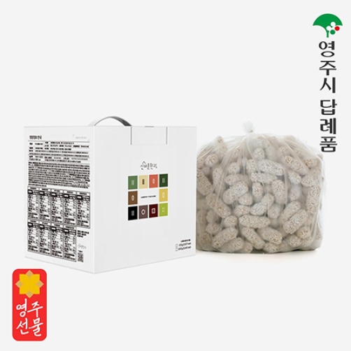 한과 유과 벌크 선물세트(일반, 쑥, 흑미)