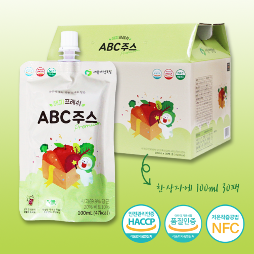 해피프레쉬 ABC주스 3.3L(100ml*33포)