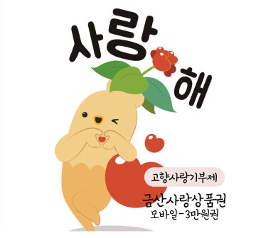 금산사랑상품권 모바일 3만원권