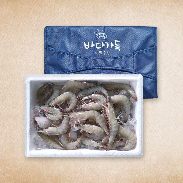 남해수산 흰다리왕새우 1kg(40마리 내외)