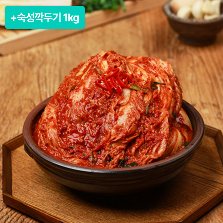 [이벤트] 포기김치 5kg+깍두기 1kg