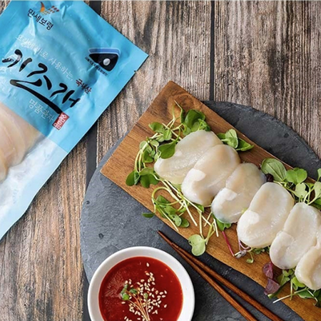 국내산 키조개관자 슬라이스 400g(100g*4팩)