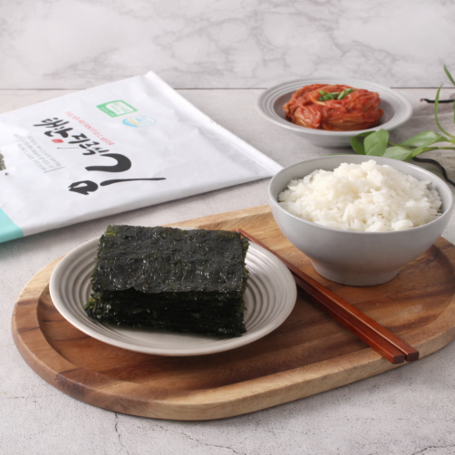 친환경 인증 태안지주식 김 2종세트 1호 150매(재래김 100매+곱창김 50매)