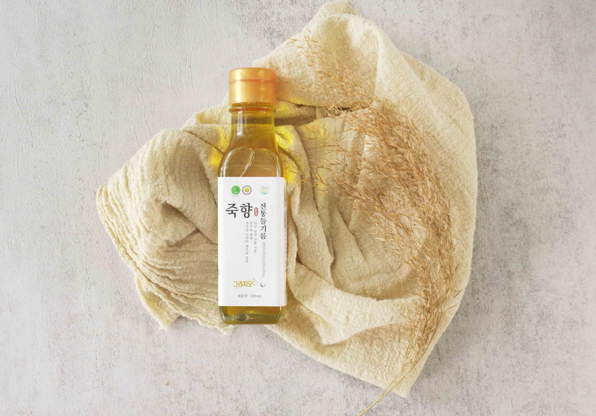 참사랑맛김 국내산 담향유 들기름  250ml