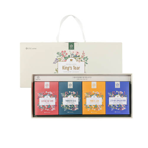 씨엔씨커피 킹스티어 드립백 5개입X4팩(10g) 고종A형