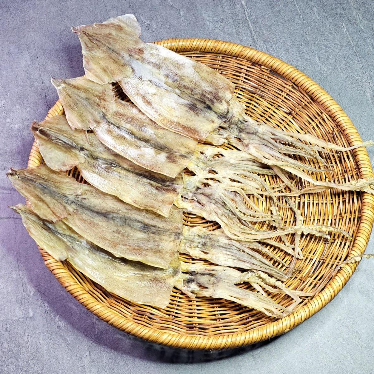 국내산 마른오징어 5미( 210g 내외)