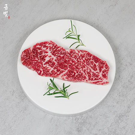 한우 1+등급 채끝 400g