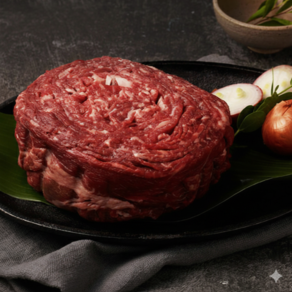 인제한우 1+ 정육실속세트 600g(국거리, 불고기 각 300g)