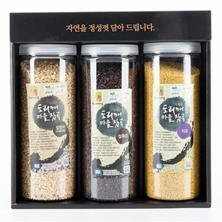도리깨잡곡 혼합곡세트(블랙 0.7kg+밸런스 0.7kg+슬림 0.7kg)