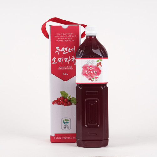 오미자청 원액 100% 1.5L 산지직송 엑기스