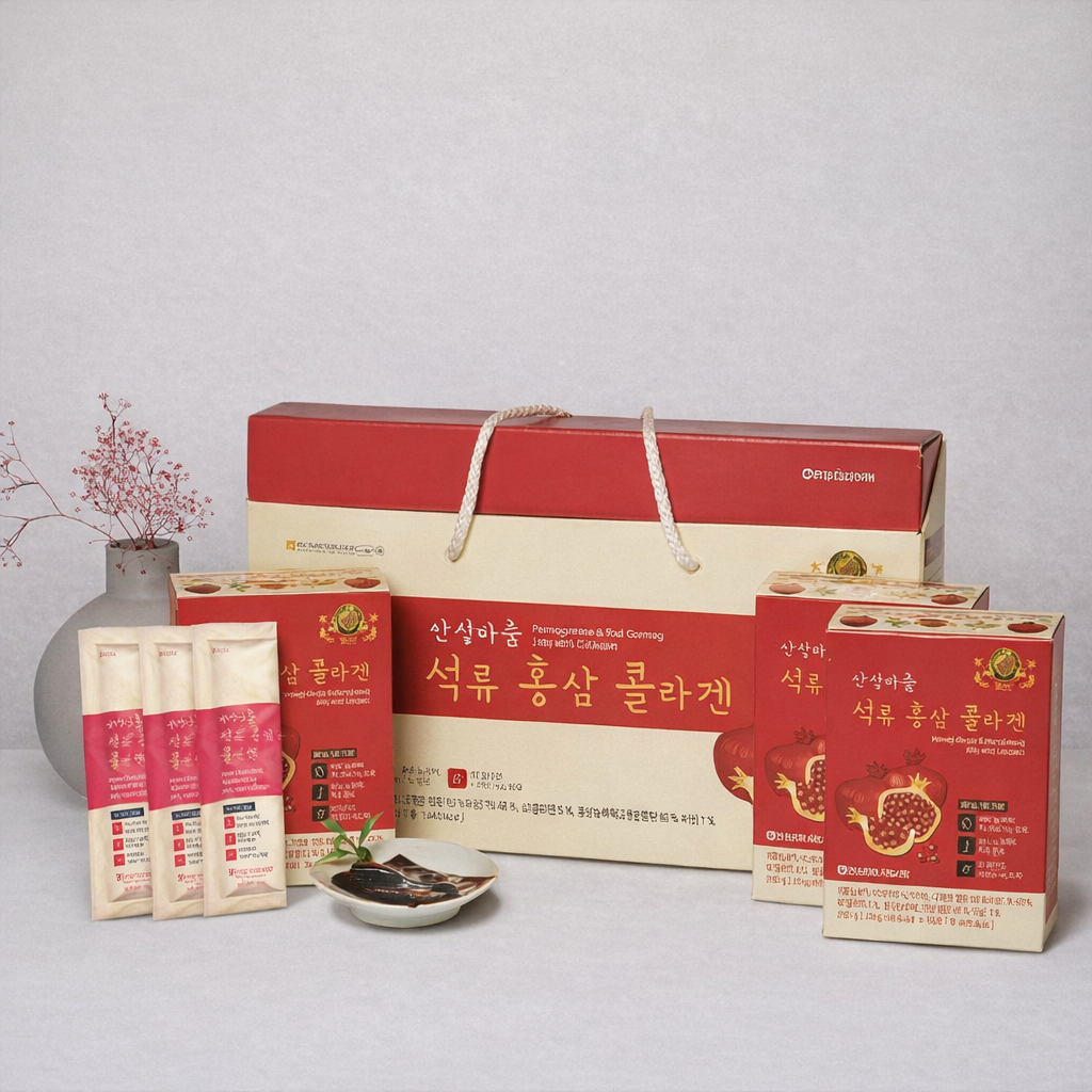 안성마춤 석류홍삼콜라겐 20g*30포