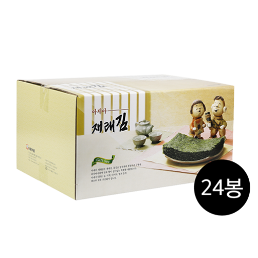 전통방식으로 구운 아세아 재래김 312g(13g*24봉)