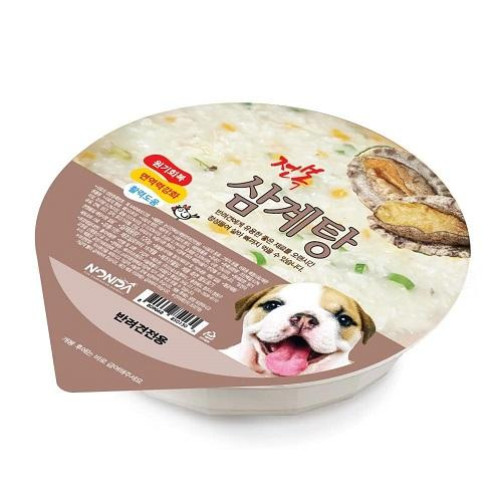 강아지, 고양이 전복영양식 1.44kg(전복삼계탕, 해신탕 중 택 1 0.12kg*12개)