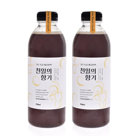 3년숙성 옹기 매실원액 천일의향기 1.5L(750ml*2병)
