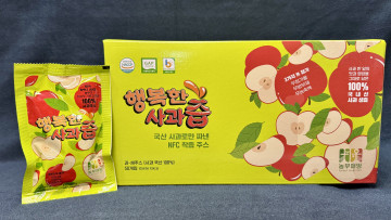 농부애땅 행복한 사과즙 4.4L(110ml*40포)