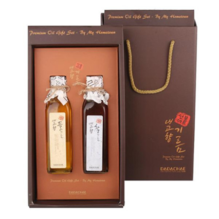참기름&들기름 선물세트(참기름 180ml+들기름 180ml)