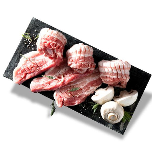 도드람한돈 칼집 삼겹살 구이용 1kg(0.5kg*2팩)