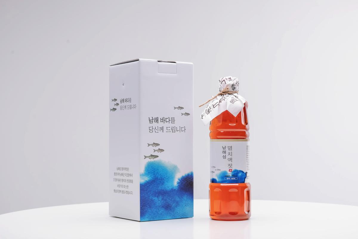 남해섬 멸치액젓 900ml 남해건어물점빵