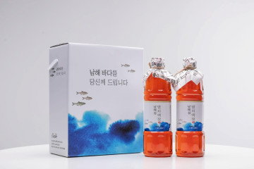 남해섬 멸치액젓세트 (900ml×2병) 남해건어물점빵
