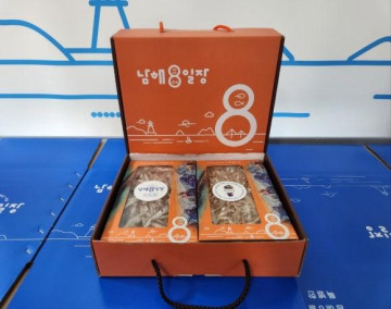 멸치 선물세트(죽방멸치 350g+볶음멸치 360g)
