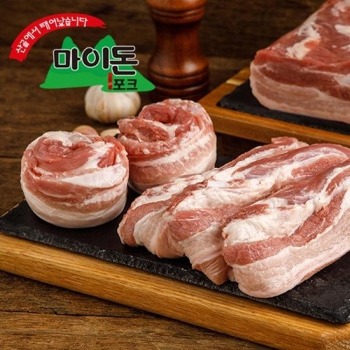 무진장축협 마이돈포크(삼겹살 1.2kg&목살 1.4kg&앞다리살 800g*2팩)