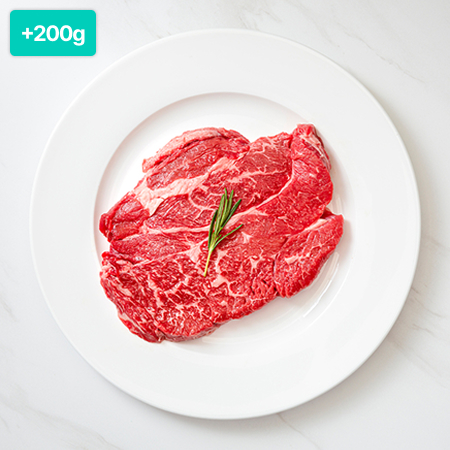 [이벤트] 한우 1등급 등심 500g(300g+200g)