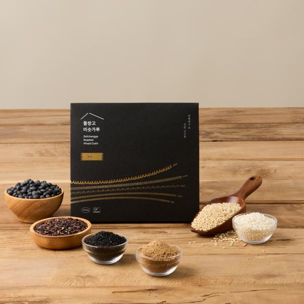 돌창고 미숫가루 블랙 500g&수제 피칸 강정 200g