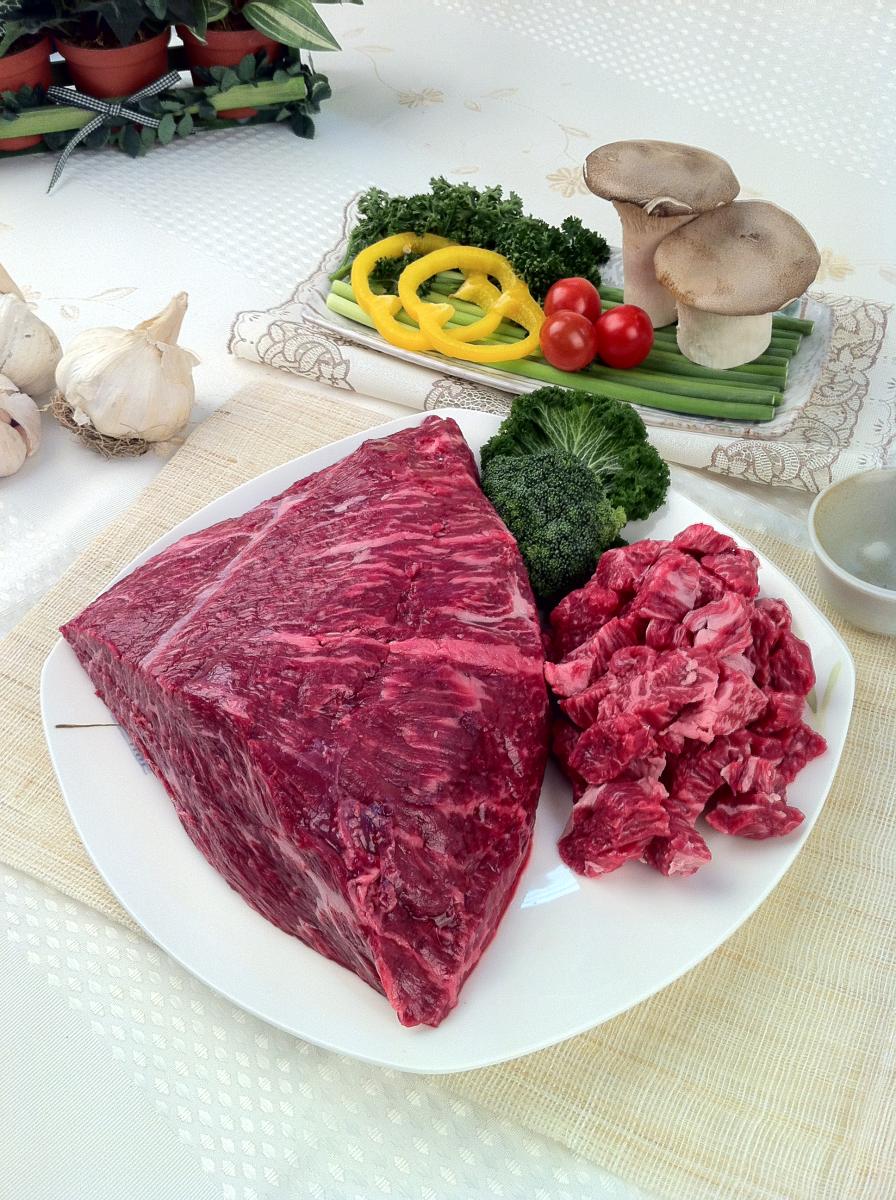 음성축협 1등급 한우 국거리 670g
