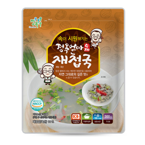 국내산 하동 재첩국 3kg(0.3kg*10팩)