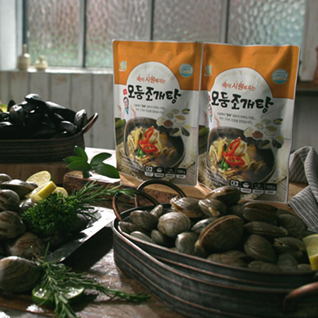 국내산 모둠조개탕 3kg(0.5kg*6팩)