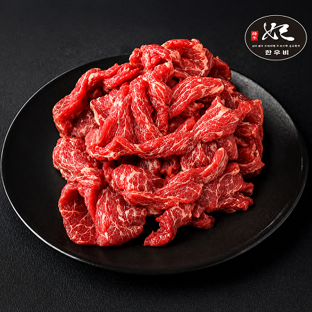 한우비 1+등급 암소 불고기 1kg(0.9kg+0.1kg)