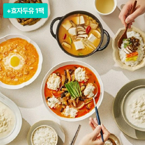 [이벤트] 짬뽕순두부세트 2.3kg+효자두유 1팩